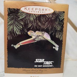 1994 Hallmark Keepsake ornament Star Trek Next Generation Klingon Bird of Prey